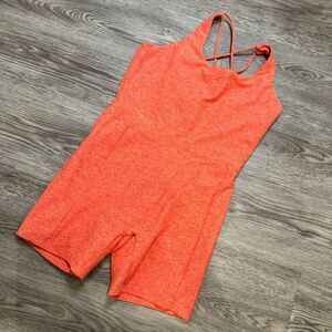 Women’s Calia lustralux 5” coral heather bodysuit